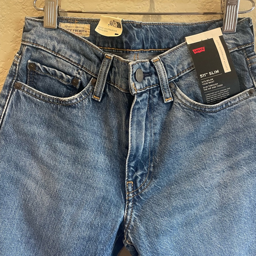 Levi's Classic Indigo Slim Jeans 511